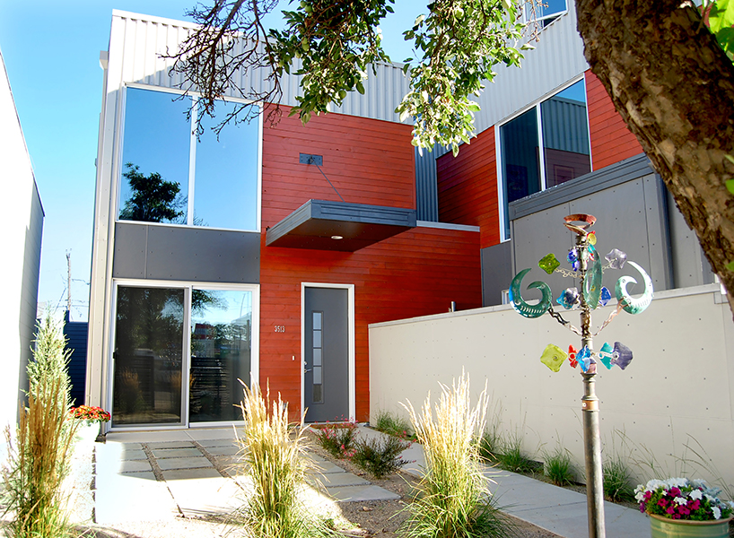 Modern townhomes close to the river, in the hot RINO area of downtown Denver